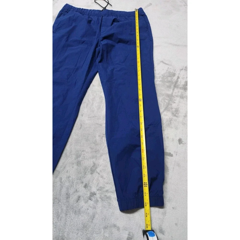 Banana Republic Men's L‎ Blue Drawstring Jogger Trousers Athletic Hiking Sports